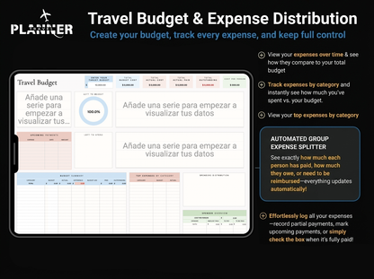 The Ultimate Travel Planner™: For Excel And Google Sheets