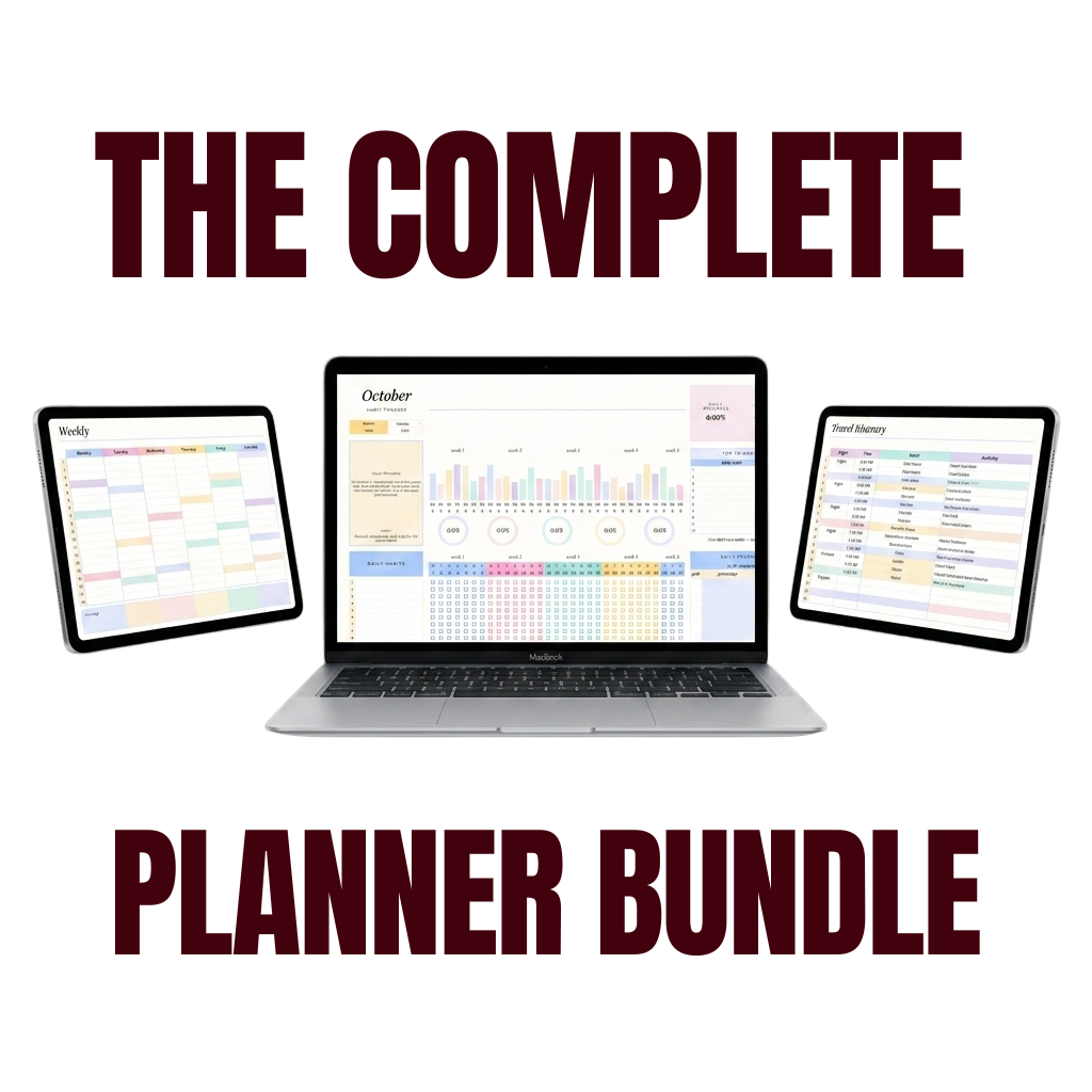 The Complete Planner Bundle