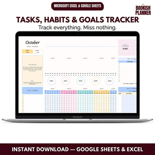 Tasks, Habits & Goals Tracker